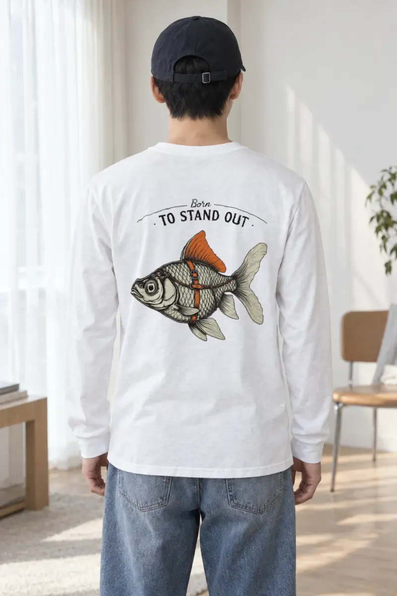 "Born To Stand Out" Unisex Longsleeve T-shirt