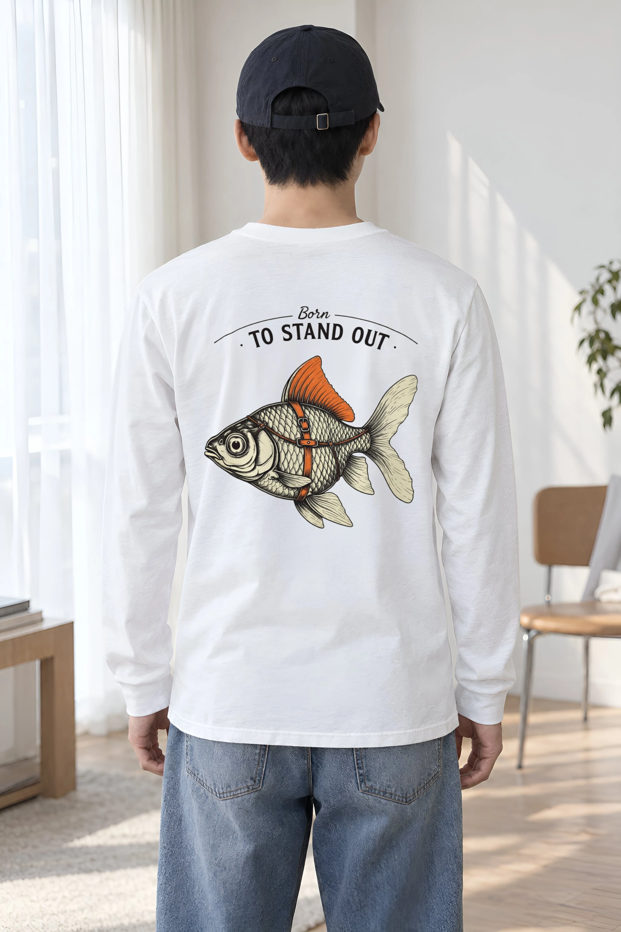 "Born To Stand Out" Unisex Longsleeve T-shirt