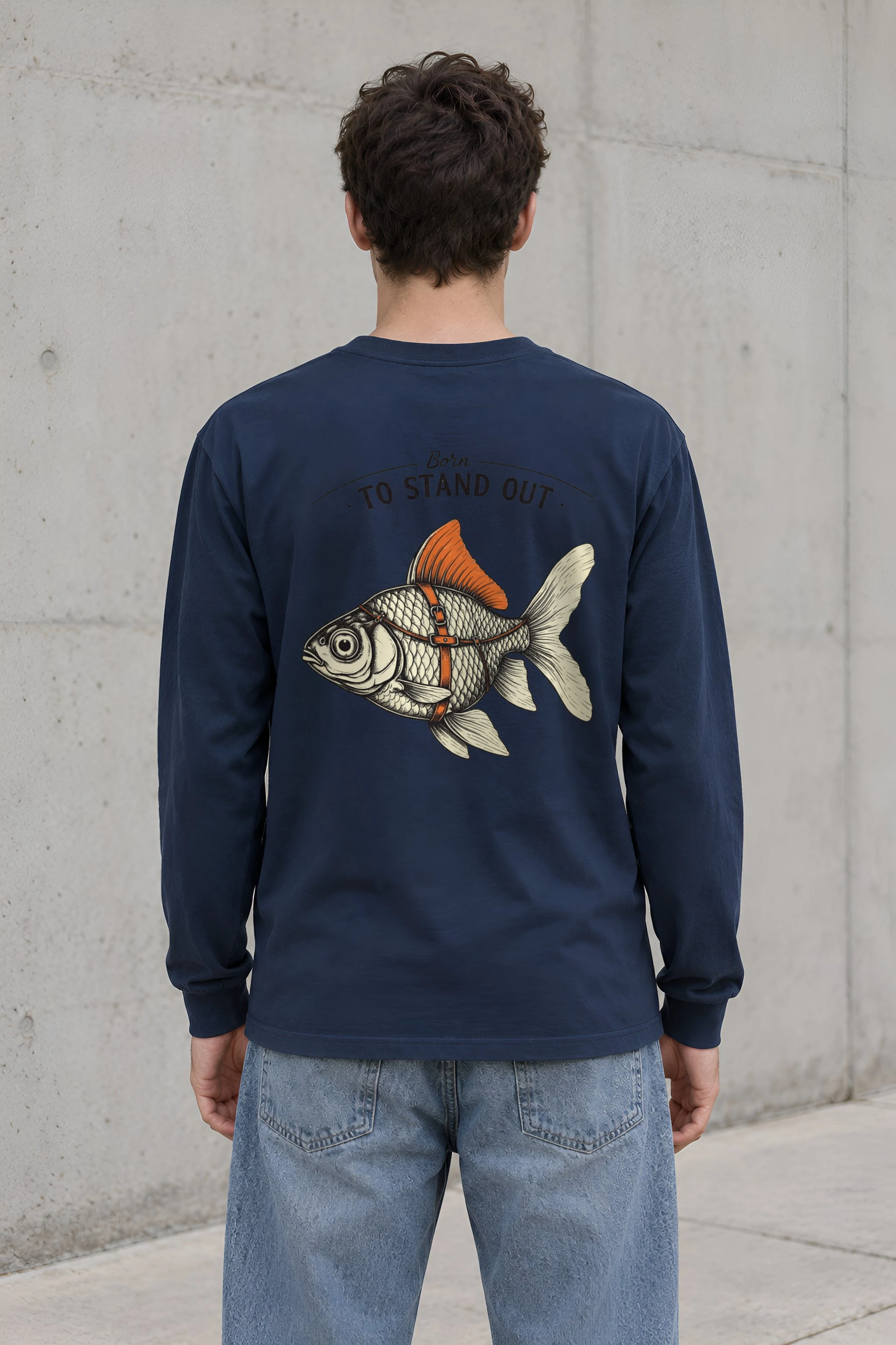 "Born To Stand Out" Unisex Longsleeve T-shirt