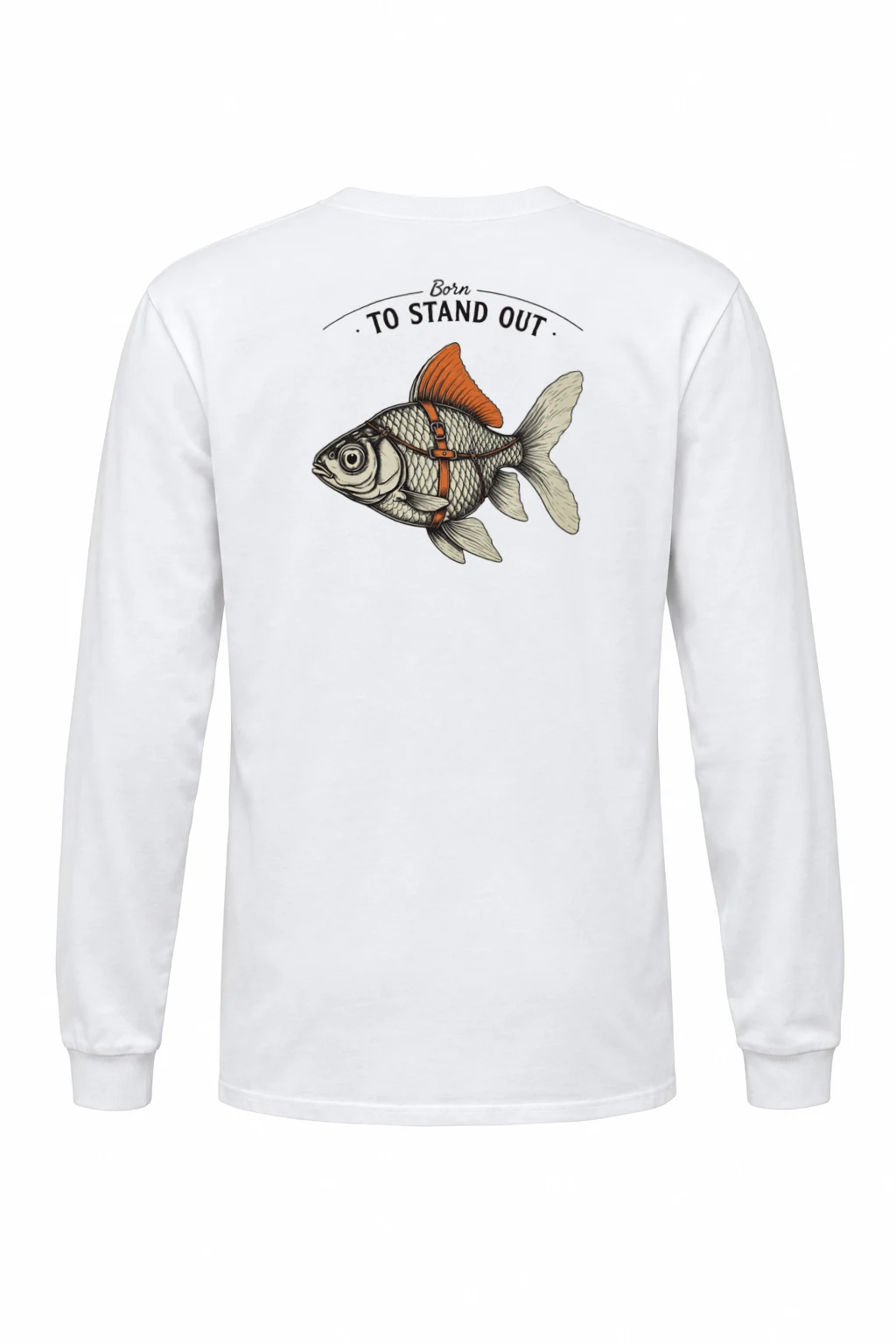 "Born To Stand Out" Unisex Longsleeve T-shirt | Gildan 2400