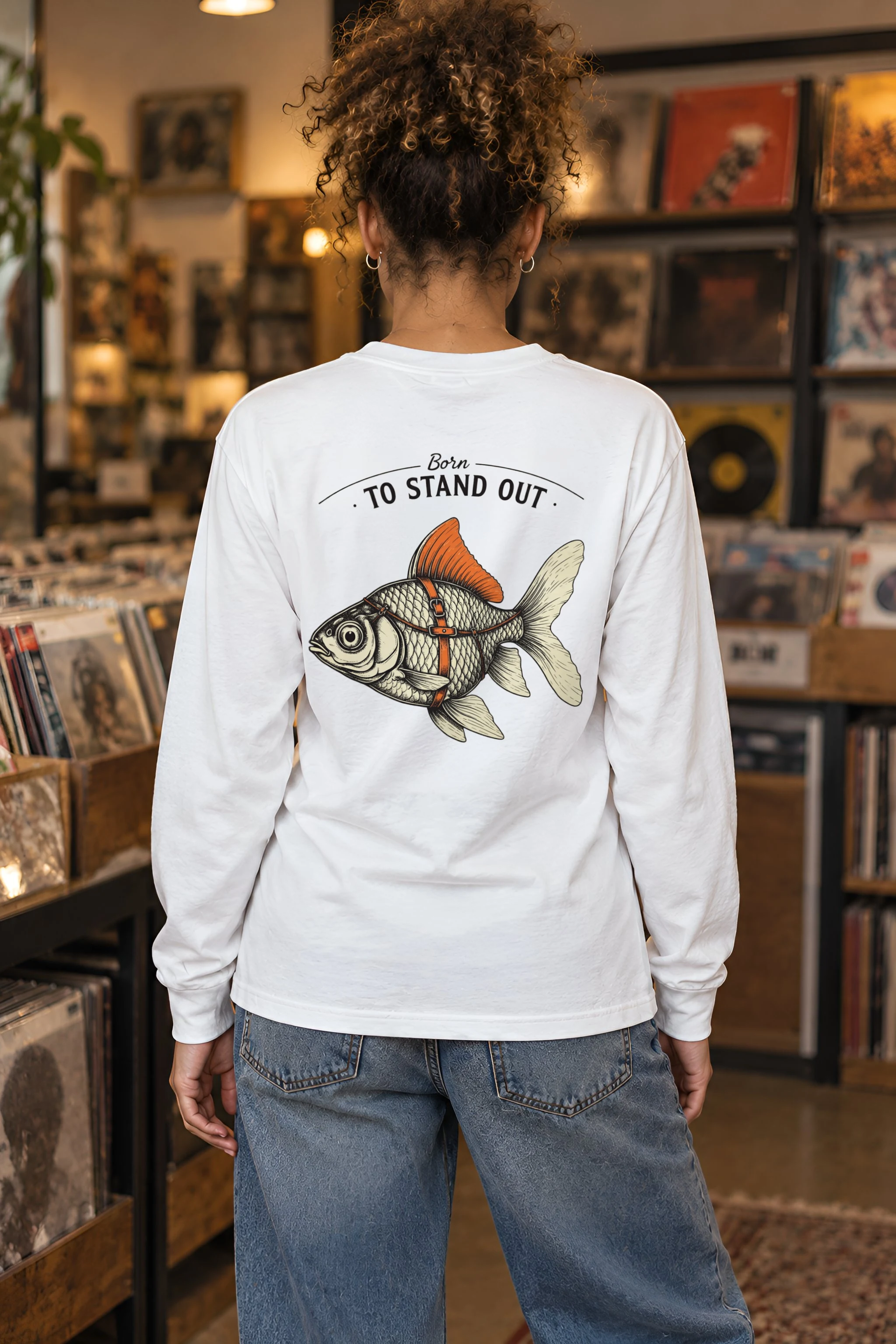 "Born To Stand Out" Unisex Longsleeve T-shirt