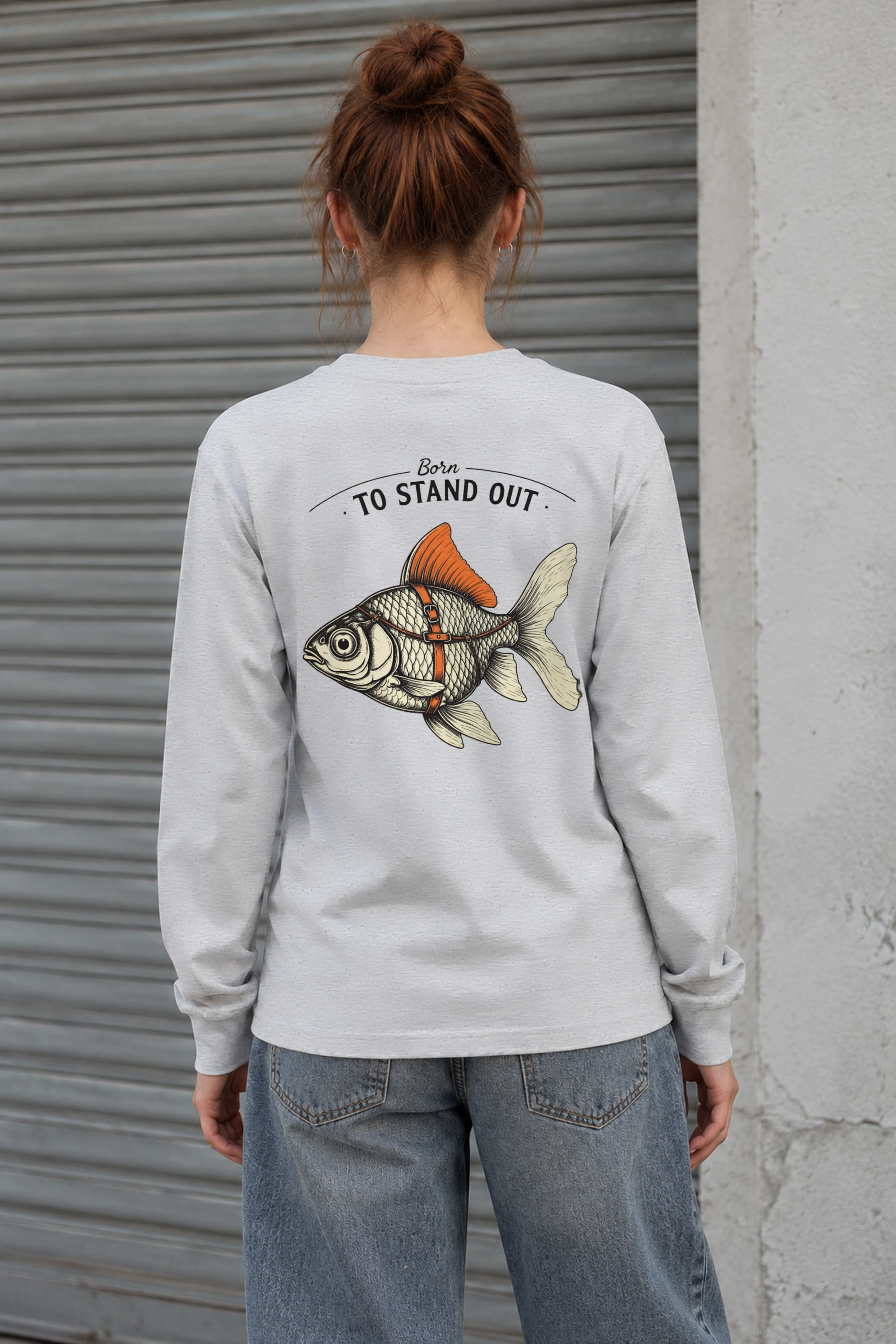 "Born To Stand Out" Unisex Longsleeve T-shirt