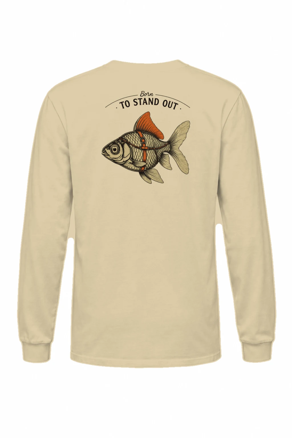 "Born To Stand Out" Unisex Longsleeve T-shirt | Gildan 2400