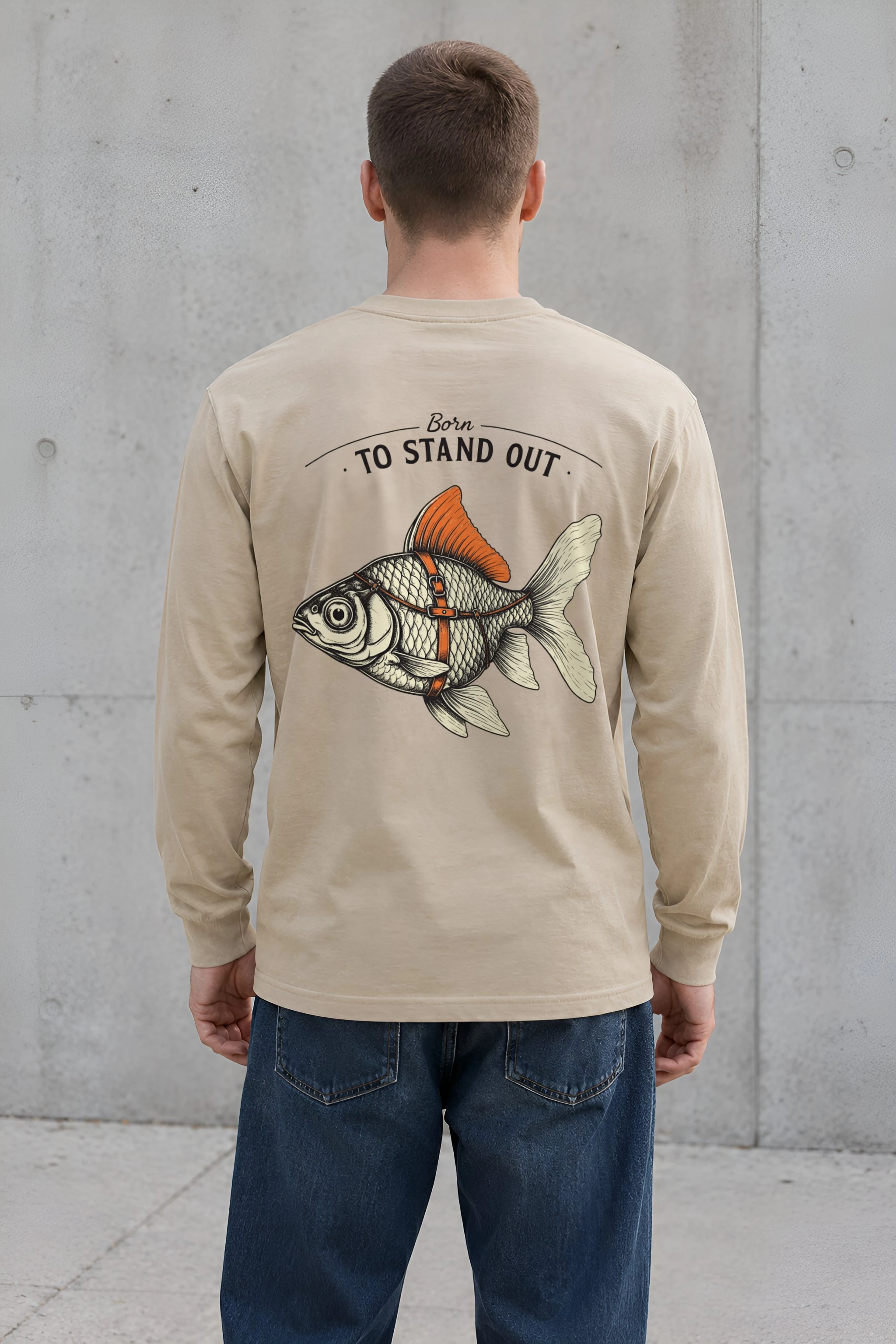 "Born To Stand Out" Unisex Longsleeve T-shirt