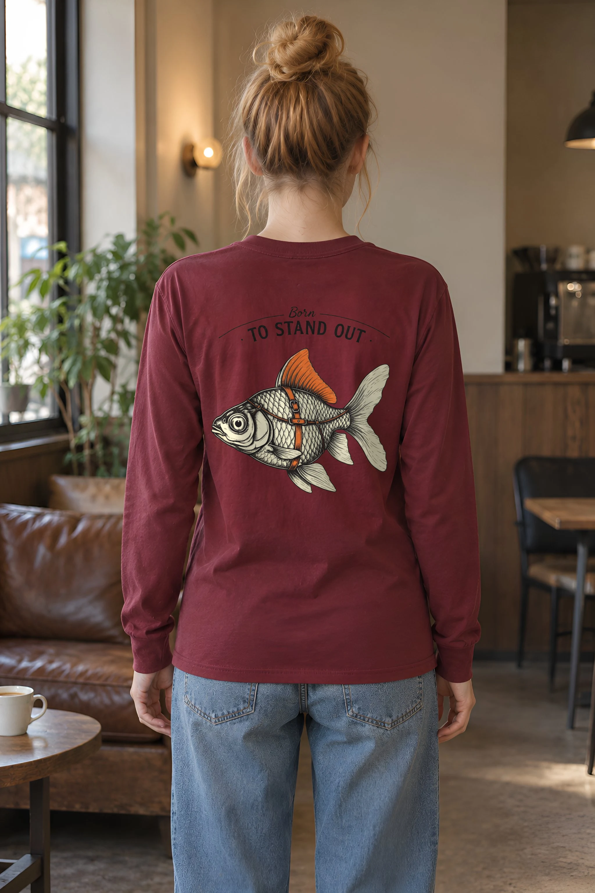"Born To Stand Out" Unisex Longsleeve T-shirt