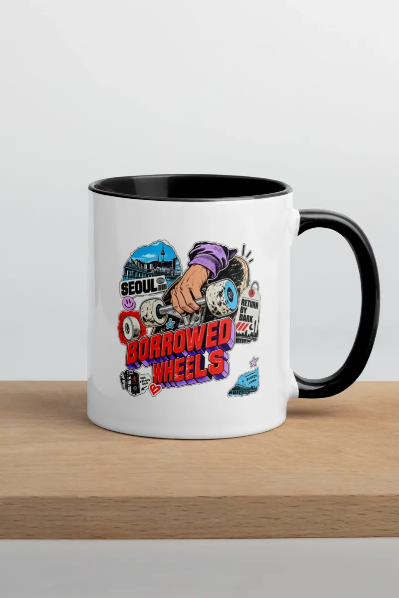 "Borrowed Wheels" 11oz Ceramic Mug
