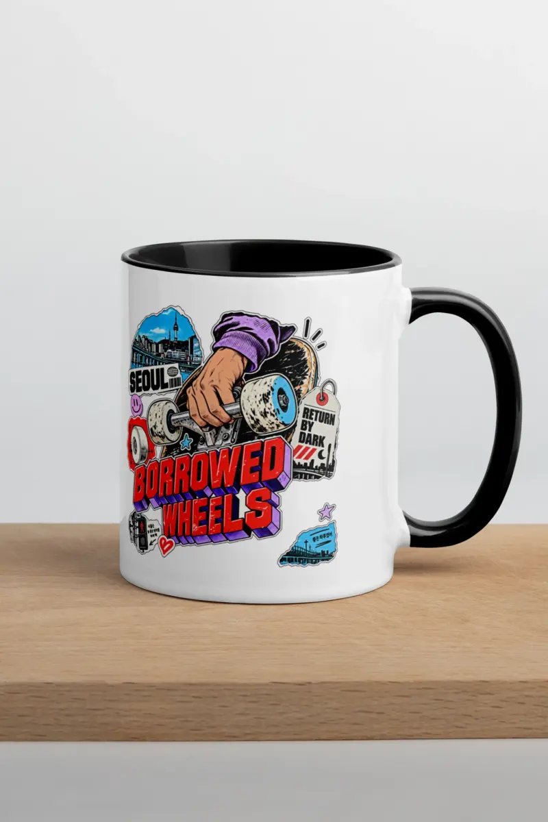 "Borrowed Wheels" 11oz Ceramic Mug