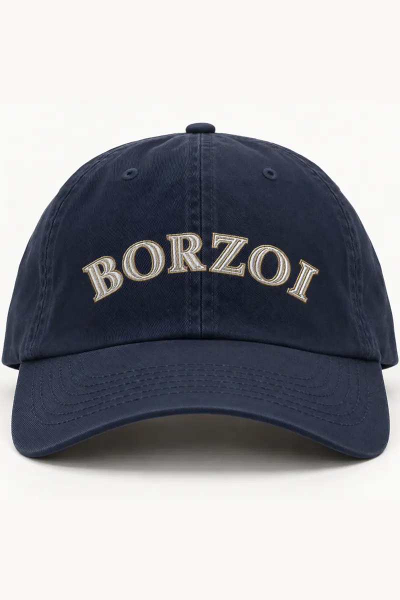 "Borzoi Arch" Classic Dad Hat · Embroidered