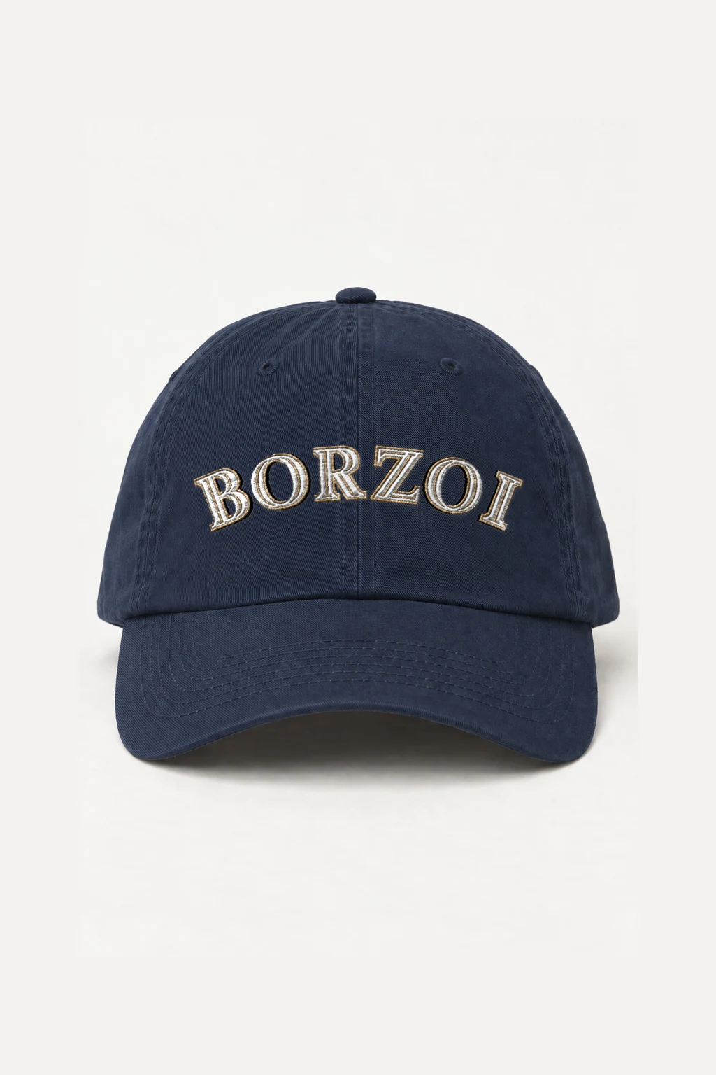 "Borzoi Arch" Classic Dad Hat · Embroidered | Yupoong 6245CM