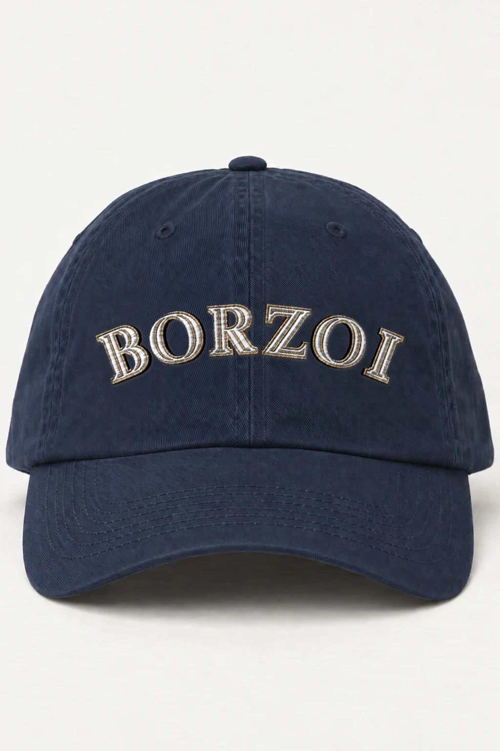 "Borzoi Arch" Classic Dad Hat · Embroidered | Yupoong 6245CM