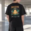 "Boston Intergalactic Tour" Heavyweight Unisex Crewneck T-shirt | Gildan 5000