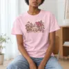 "Botanical Confidence Lettering" Heavyweight Unisex Crewneck T-shirt | Gildan 5000