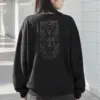 "Botanical Heraldic Crest" Heavy Blend Unisex Crewneck Sweatshirt | Gildan 18000