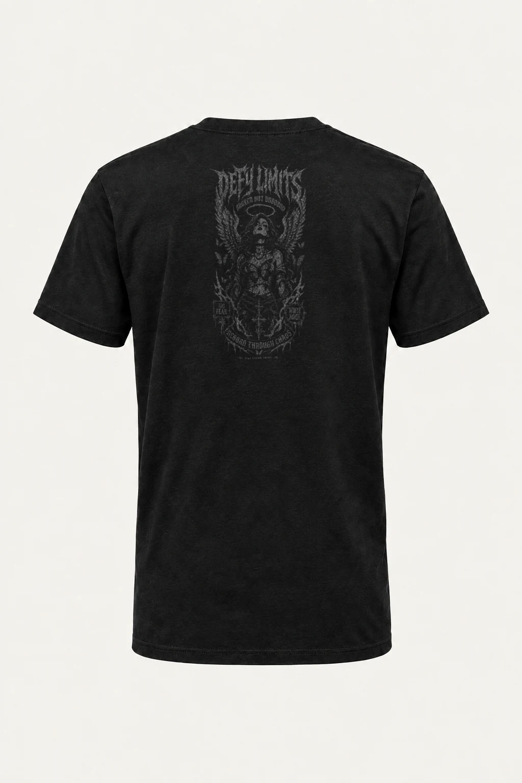 "Botanical Heraldic Crest" Heavyweight Unisex Crewneck T-shirt | Gildan 5000