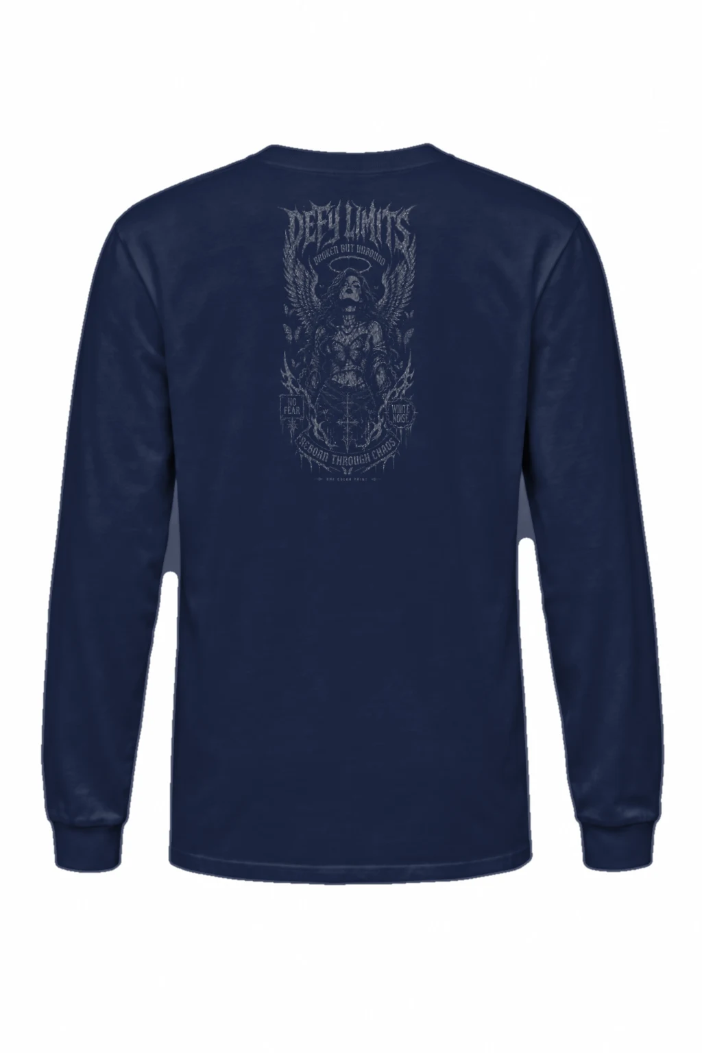 "Botanical Heraldic Crest" Unisex Longsleeve T-shirt | Gildan 2400