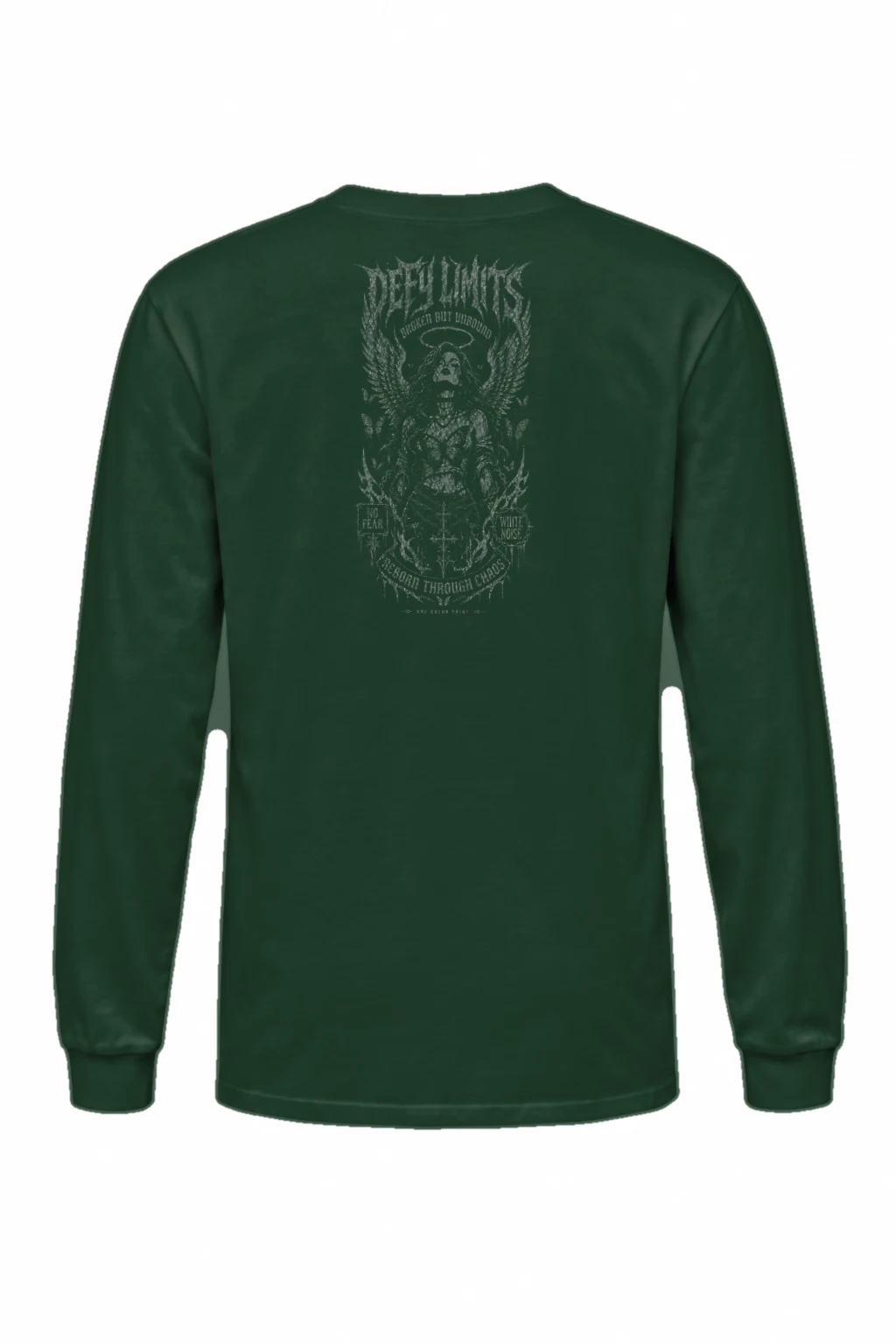"Botanical Heraldic Crest" Unisex Longsleeve T-shirt | Gildan 2400