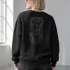 "Botanical Heraldry" Heavy Blend Unisex Crewneck Sweatshirt | Gildan 18000