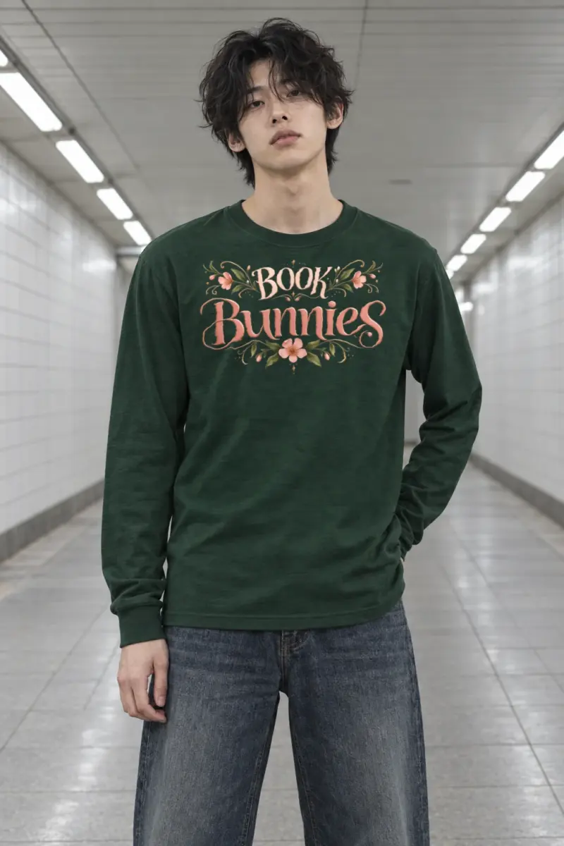 "Botanical Reader Club" Unisex Longsleeve T-shirt