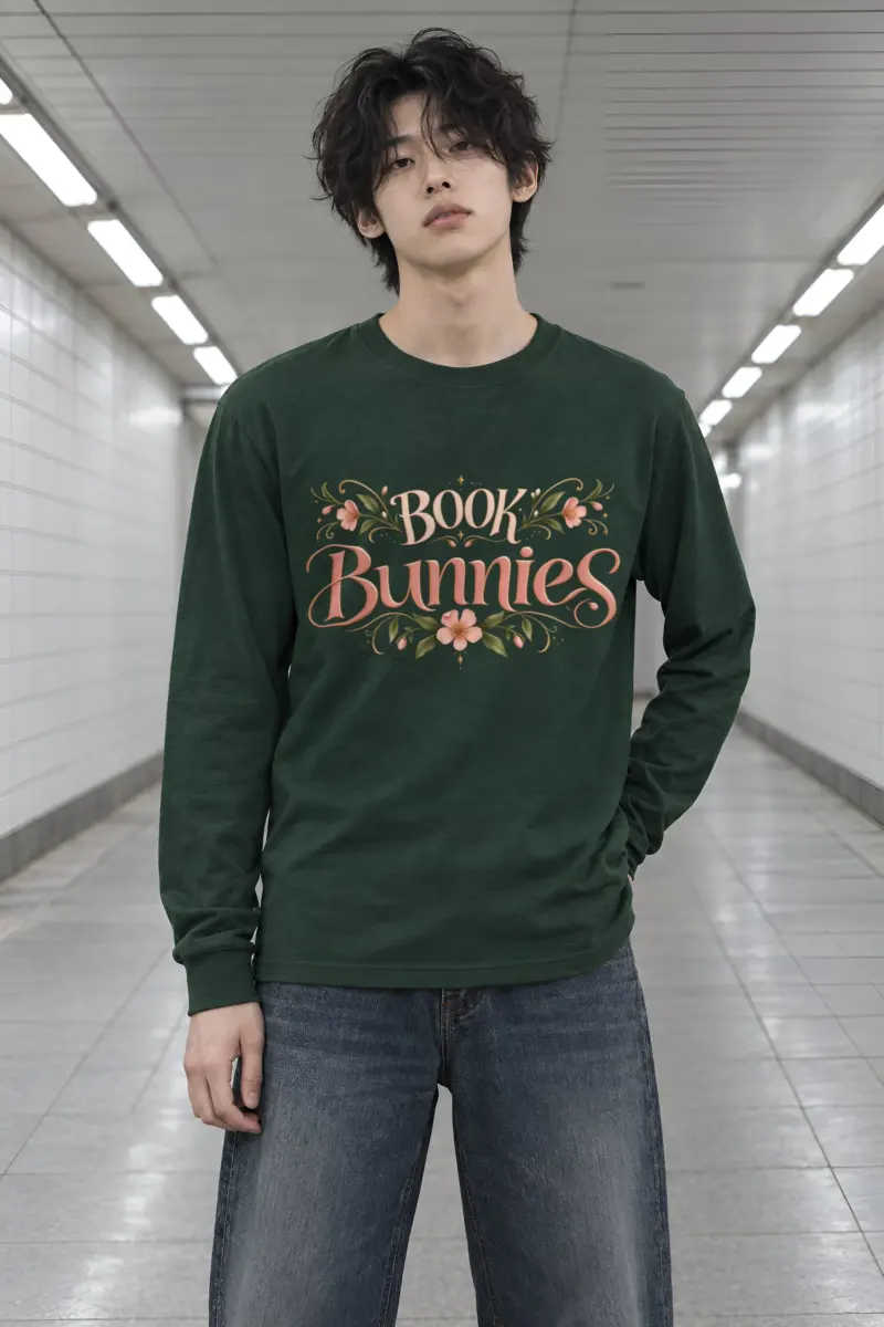 "Botanical Reader Club" Unisex Longsleeve T-shirt
