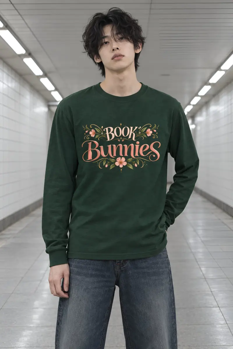 "Botanical Reader Club" Unisex Longsleeve T-shirt