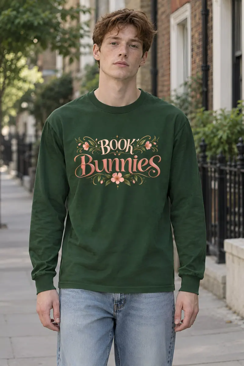 "Botanical Reader Club" Unisex Longsleeve T-shirt