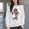 "Purple Iris Stripes" Heavy Blend Unisex Crewneck Sweatshirt | Gildan 18000
