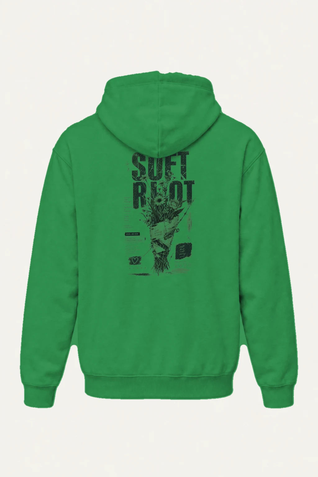 "Botanical Resistance Study" Heavy Blend Unisex Pullover Hoodie | Gildan 18500