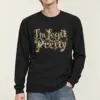 "Botanical Rose Lettering" Unisex Longsleeve T-shirt