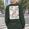 "Botanical Stem Repeat" Unisex Longsleeve T-shirt | Gildan 2400
