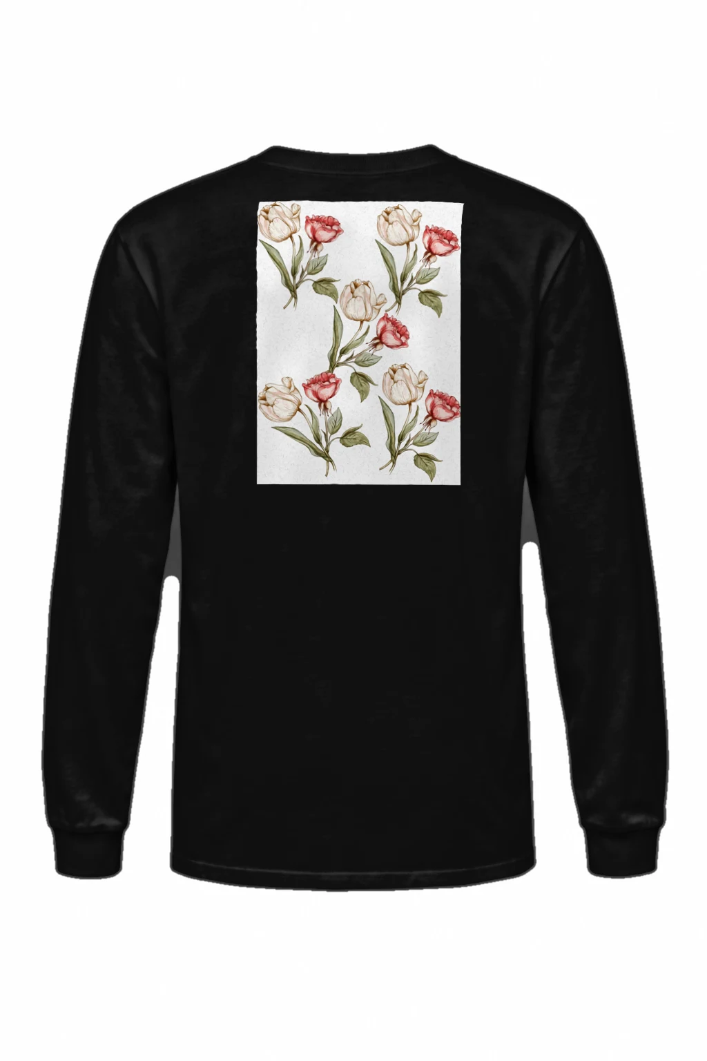 "Botanical Stem Repeat" Unisex Longsleeve T-shirt | Gildan 2400