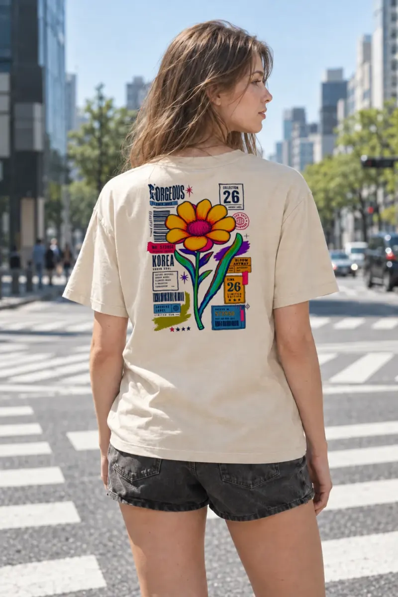 "Botanique Urban Soul" Heavyweight Unisex Crewneck T-shirt | Gildan 5000