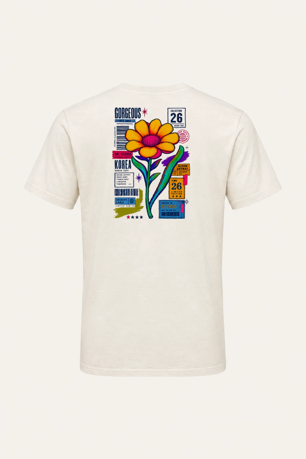 "Botanique Urban Soul" Heavyweight Unisex Crewneck T-shirt | Gildan 5000