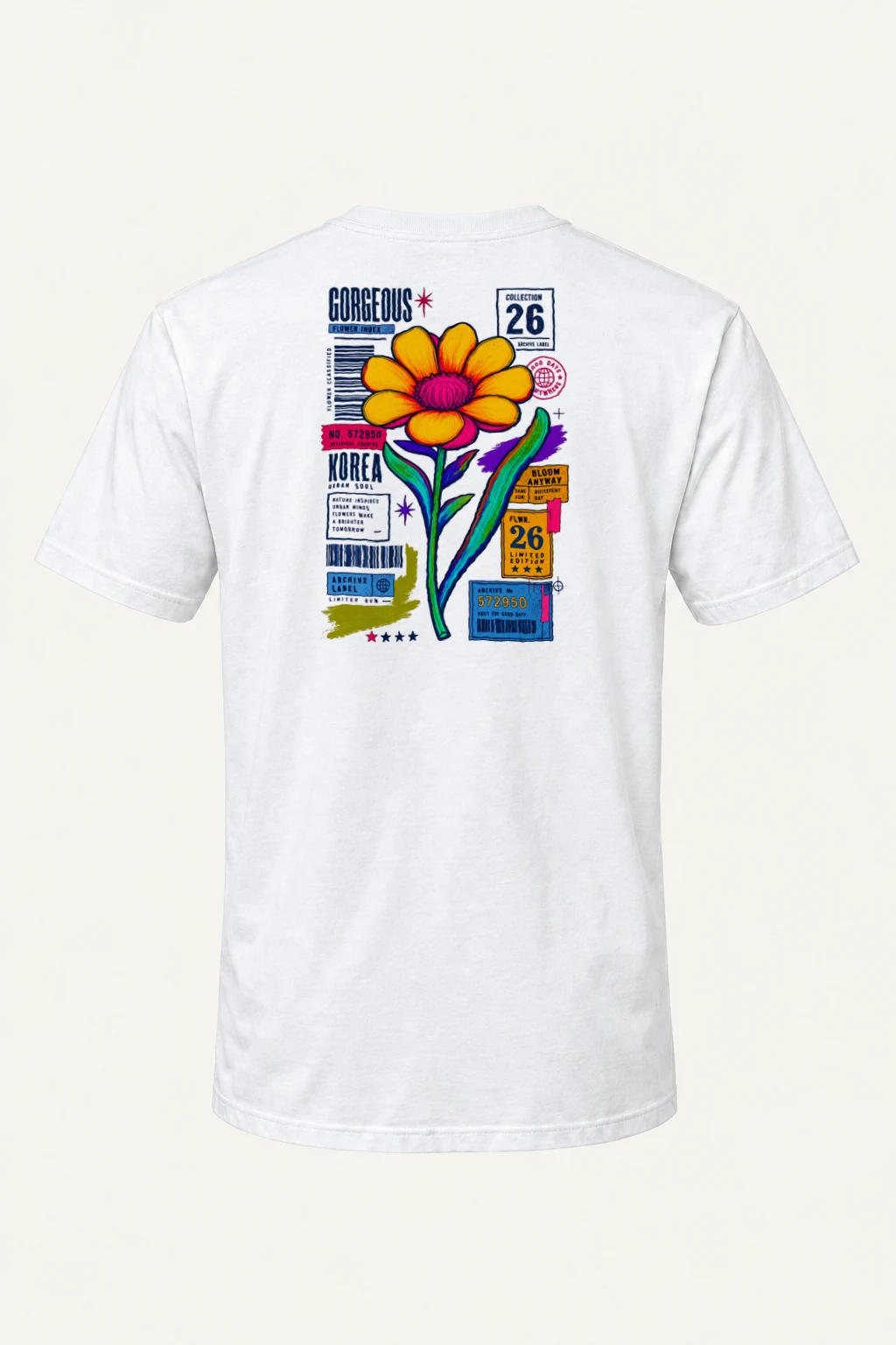 "Botanique Urban Soul" Heavyweight Unisex Crewneck T-shirt | Gildan 5000