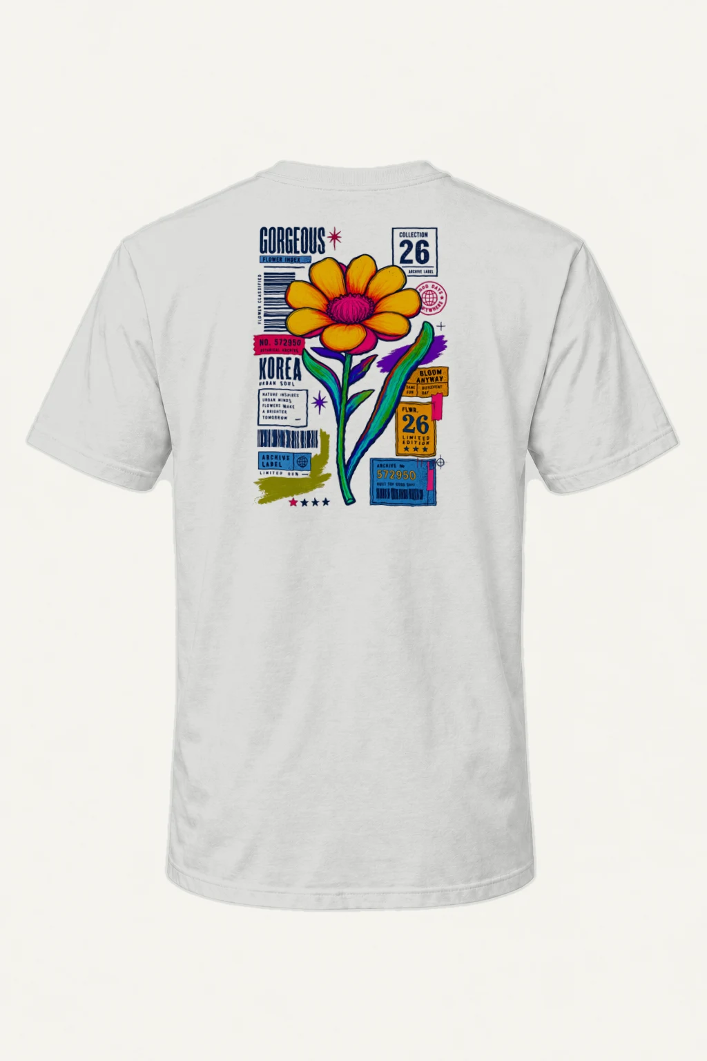 "Botanique Urban Soul" Heavyweight Unisex Crewneck T-shirt | Gildan 5000