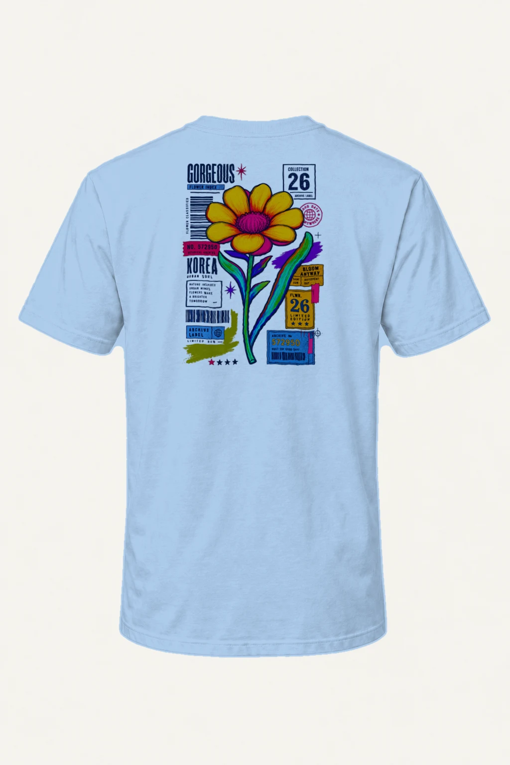 "Botanique Urban Soul" Heavyweight Unisex Crewneck T-shirt | Gildan 5000