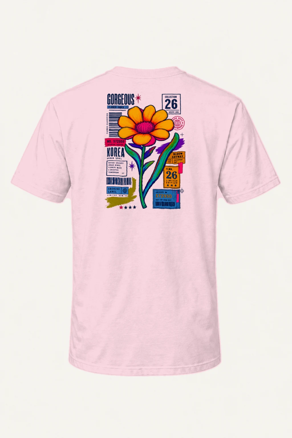 "Botanique Urban Soul" Heavyweight Unisex Crewneck T-shirt | Gildan 5000