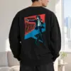 "Bowie Pop Art" Heavy Blend Unisex Crewneck Sweatshirt | Gildan 18000