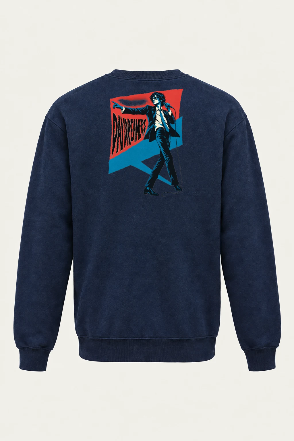 "Bowie Pop Art" Heavy Blend Unisex Crewneck Sweatshirt | Gildan 18000