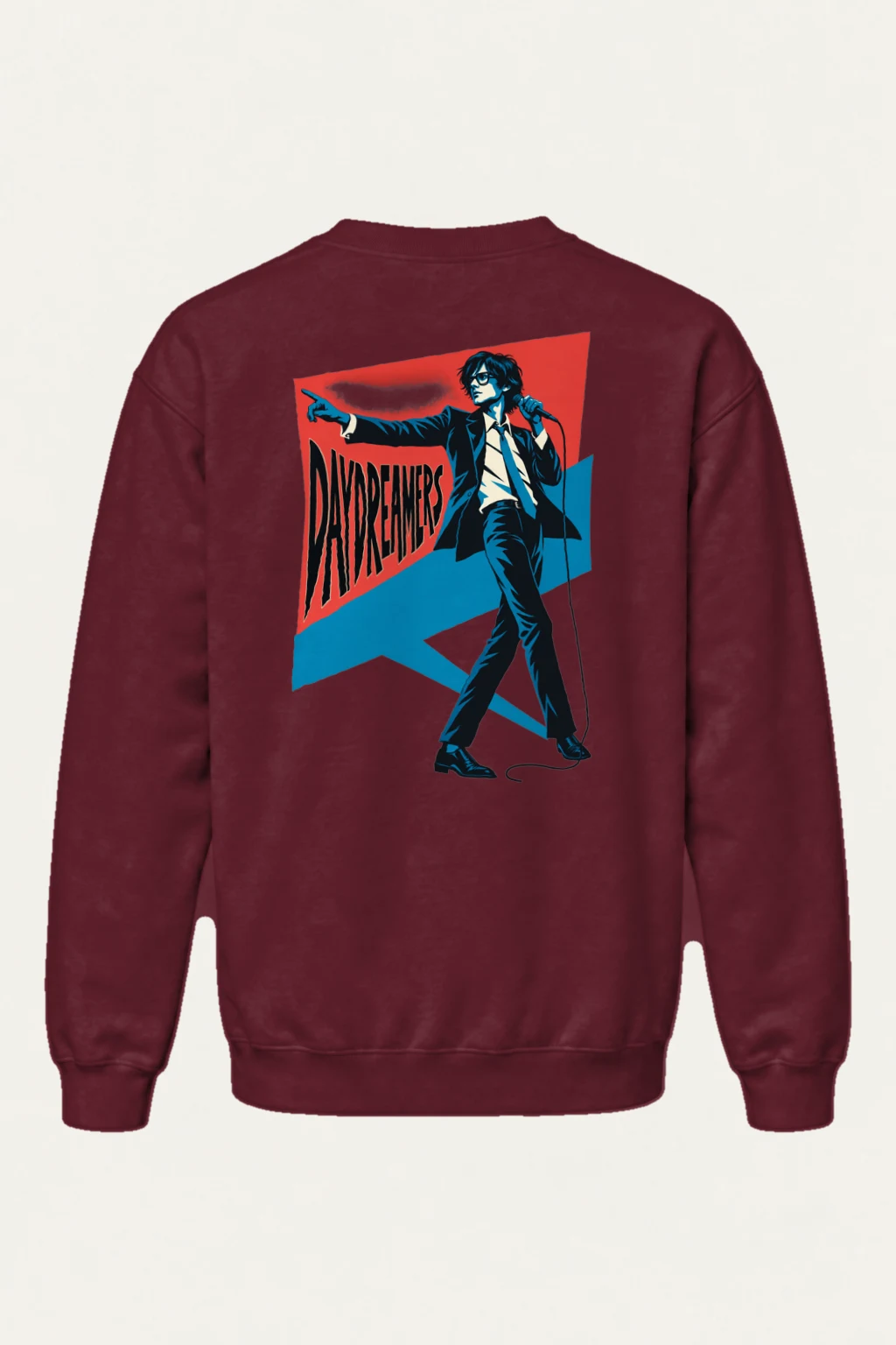 "Bowie Pop Art" Heavy Blend Unisex Crewneck Sweatshirt | Gildan 18000