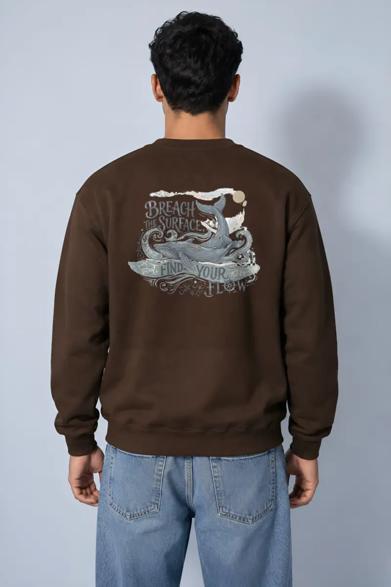 "Breach The Surface" Heavy Blend Unisex Crewneck Sweatshirt