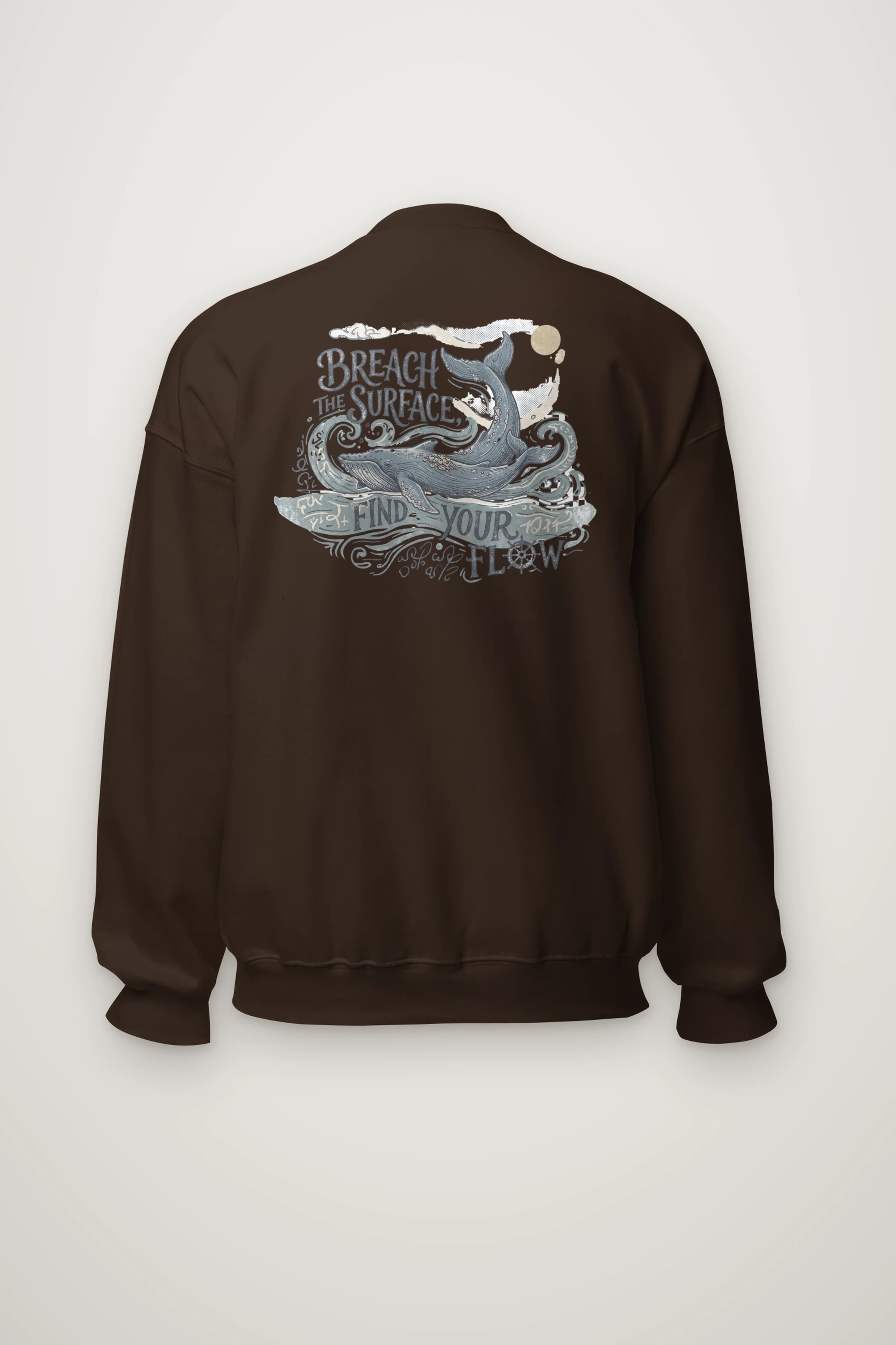 "Breach The Surface" Heavy Blend Unisex Crewneck Sweatshirt