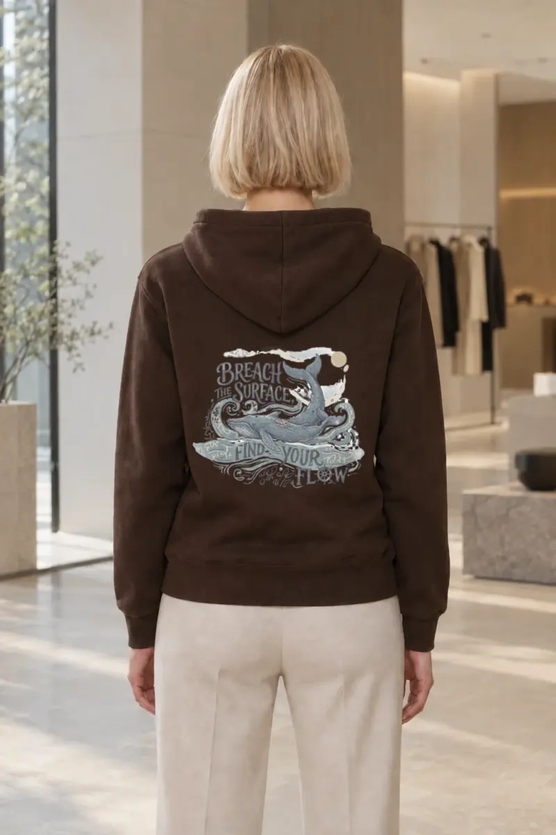 "Breach The Surface" Heavy Blend Unisex Pullover Hoodie | Gildan 18500
