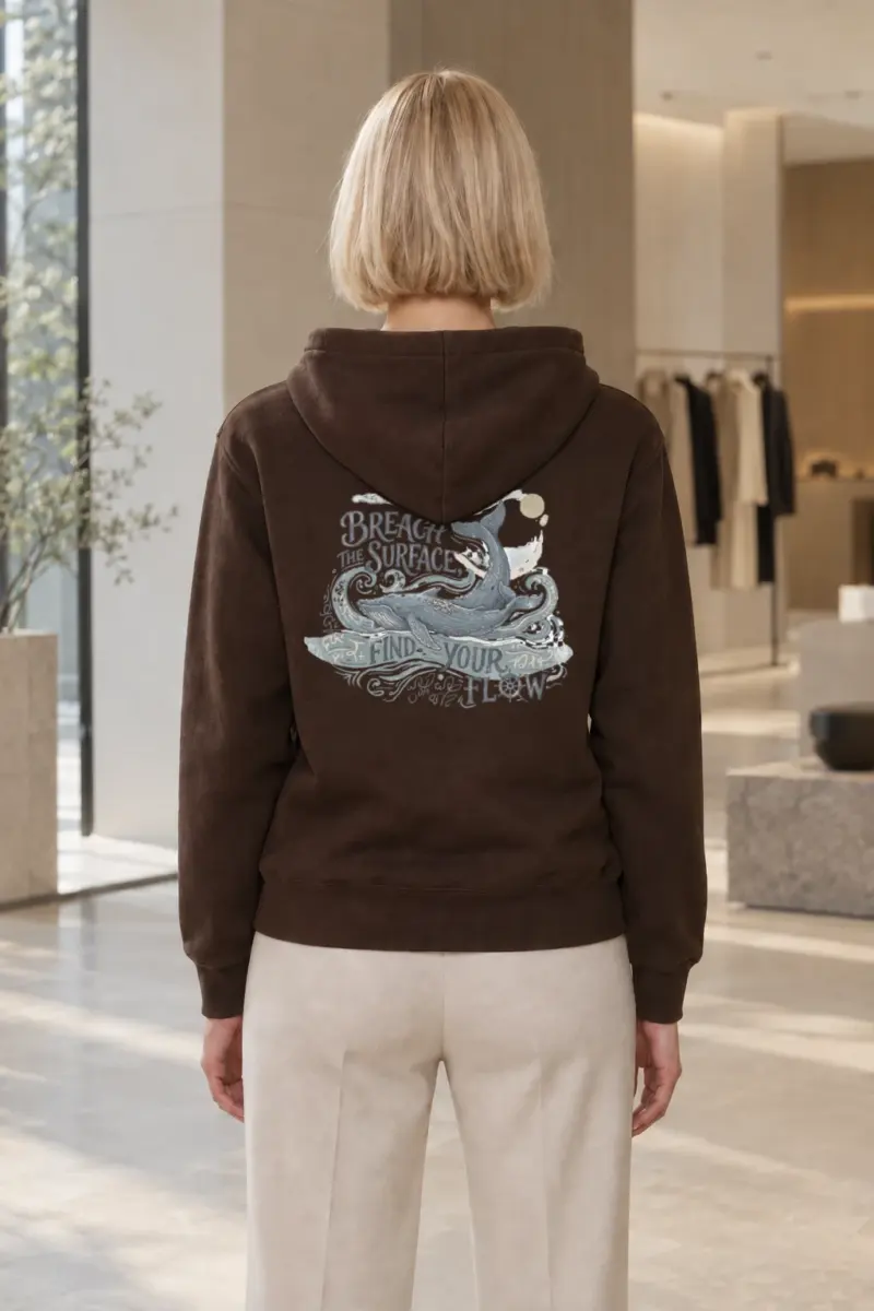 "Breach The Surface" Heavy Blend Unisex Pullover Hoodie | Gildan 18500