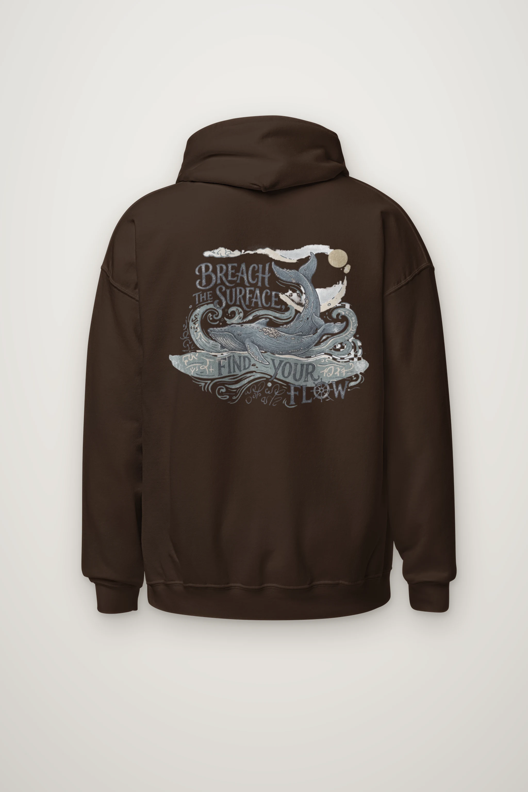 "Breach The Surface" Heavy Blend Unisex Pullover Hoodie