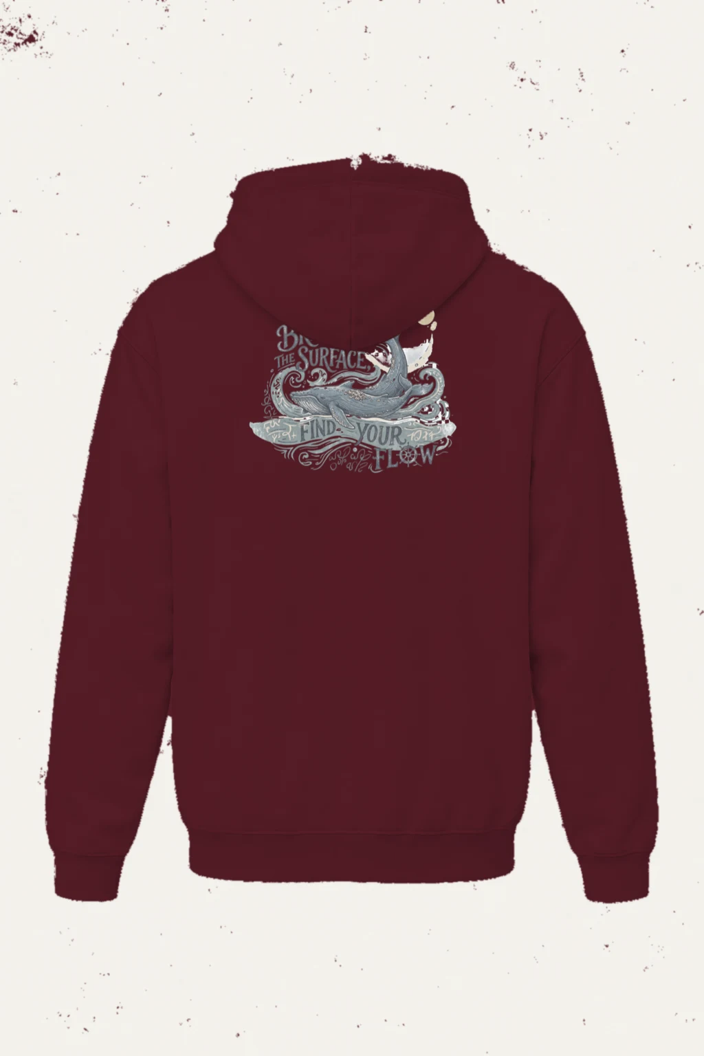 "Breach The Surface" Heavy Blend Unisex Pullover Hoodie | Gildan 18500