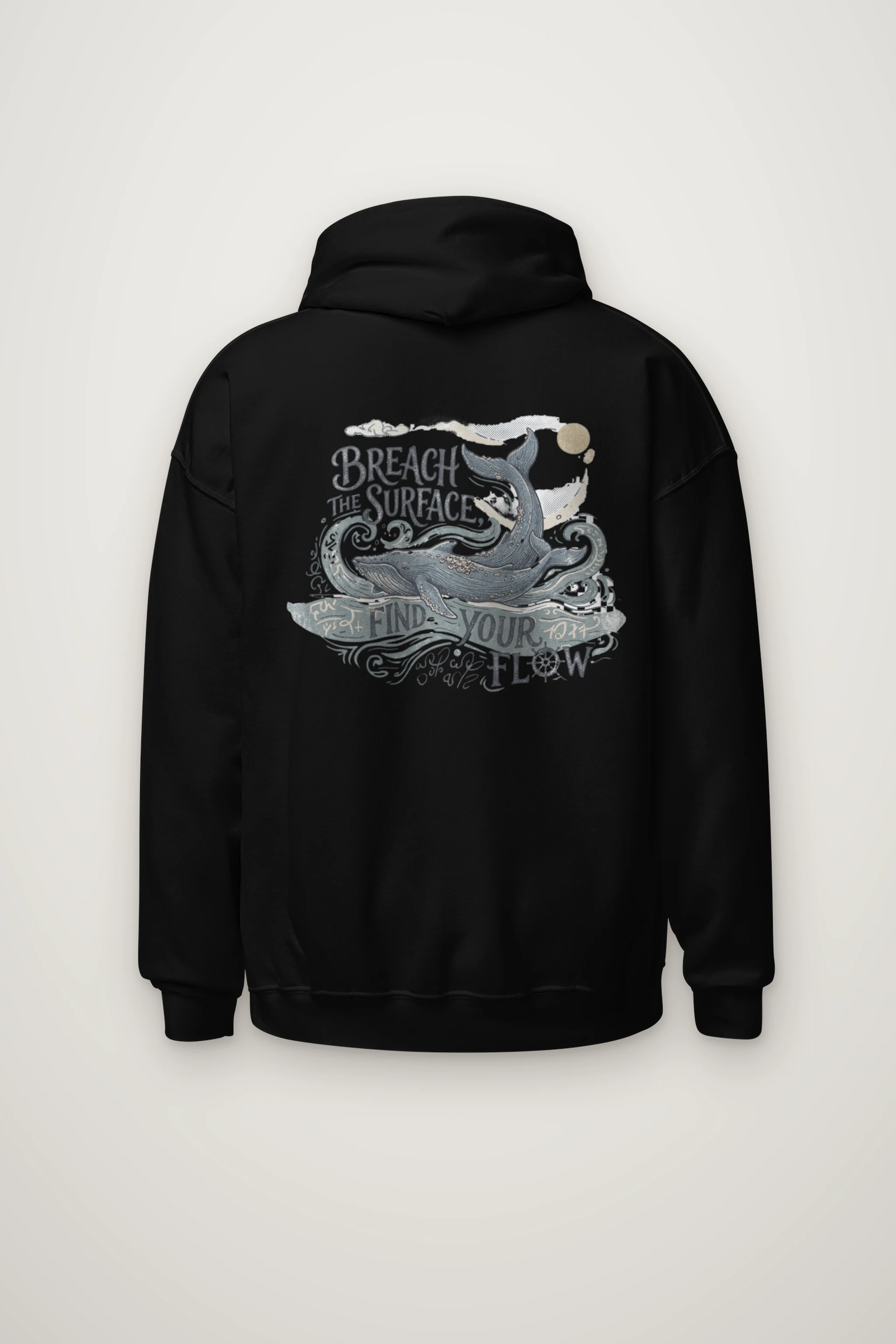 "Breach The Surface" Heavy Blend Unisex Pullover Hoodie