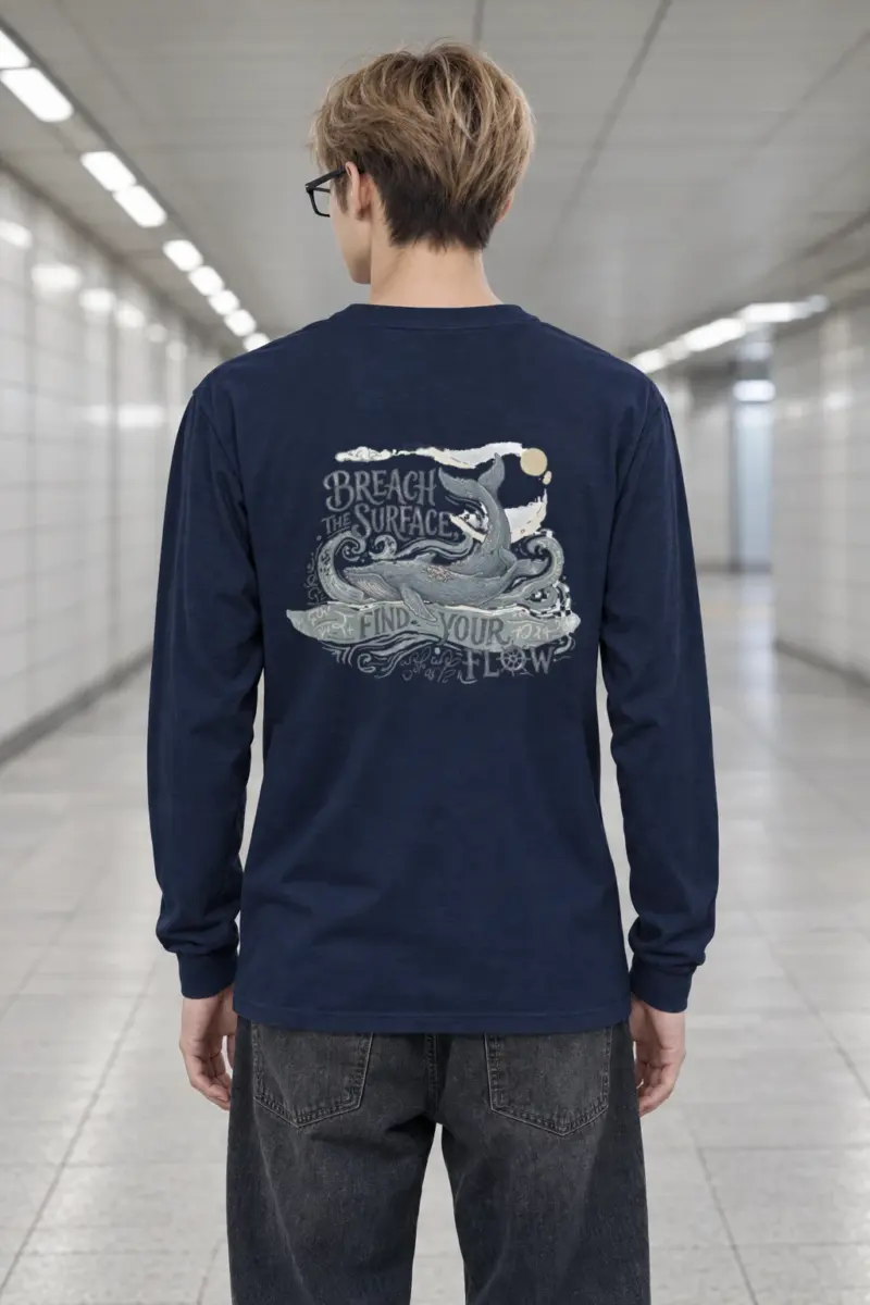 "Breach The Surface" Unisex Longsleeve T-shirt