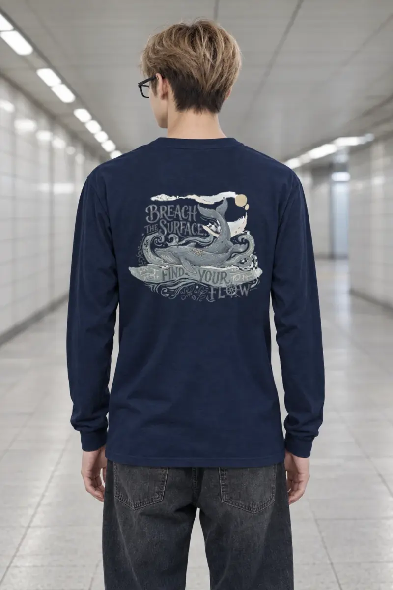 "Breach The Surface" Unisex Longsleeve T-shirt