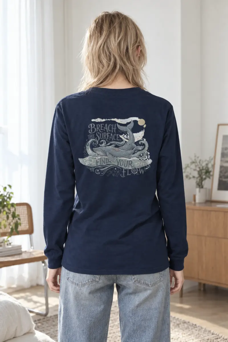 "Breach The Surface" Unisex Longsleeve T-shirt