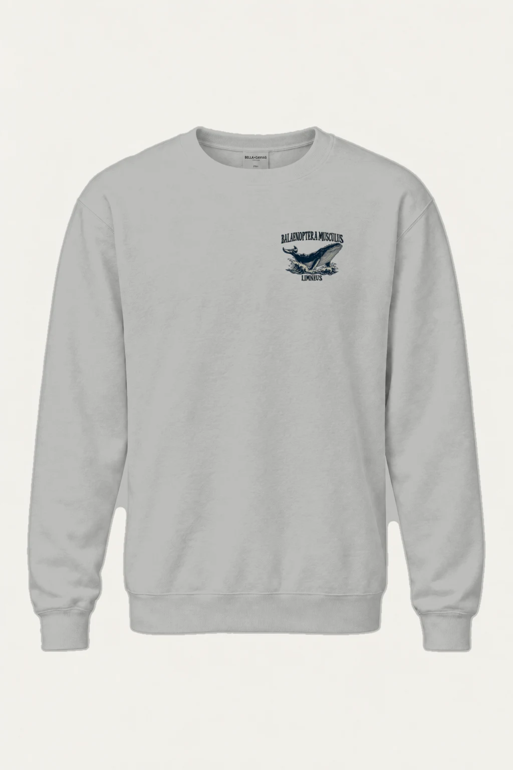 "Breaching Blue Whale" Heavy Blend Unisex Crewneck Sweatshirt